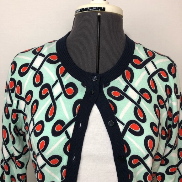 Crown & Ivy Women Printed Button Down Cardigan XS - Picture 2 of 7